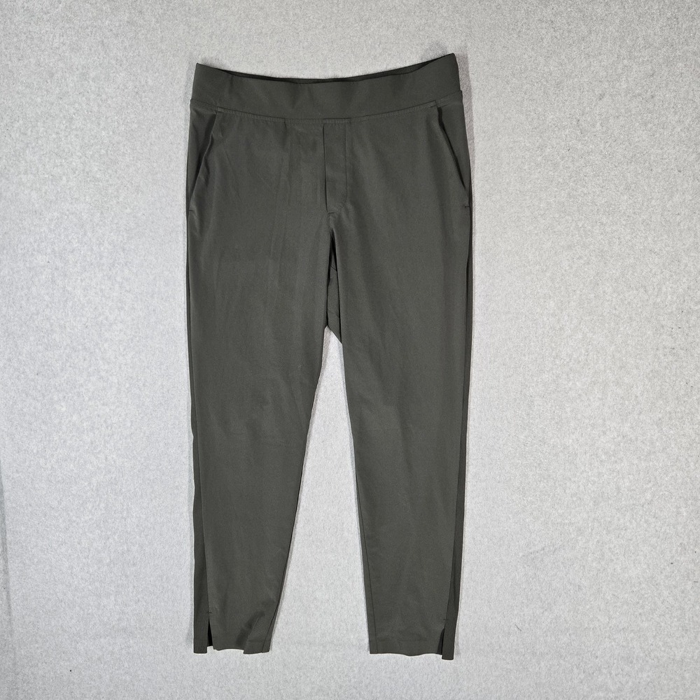 Athleta Women Activewear Pants 8 Olive Green Brooklyn Ankle Mid Rise 26" Inseam